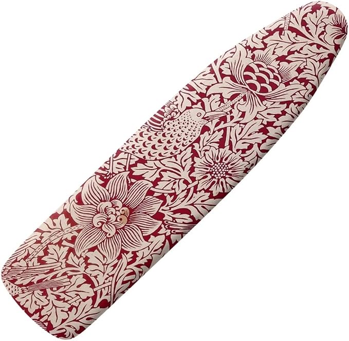 ZCFYGDX Vintage Red Floral Print Ironing Board Cover by ZCFYGDX