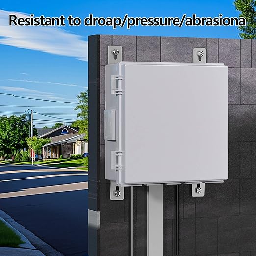 Electrical Junction Box, Ventilated Design, Cable Grommets, Indoor/Outdoor Use - Image 7