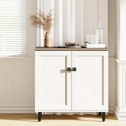 Multifunctional Buffet Sideboard Cabinet Farmhouse Modern Storage Cabinet - Image 3