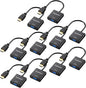 HDMI to VGA Adapter 10 Pack, Compatible by Digitconvert