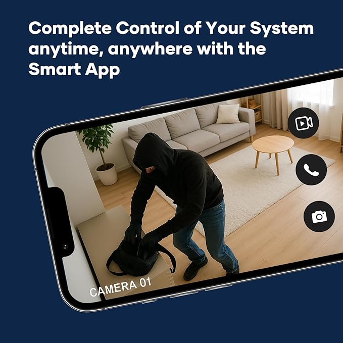 tolviviov Alarm System for Home Security, DIY Door Alarm Security Systems - Image 7