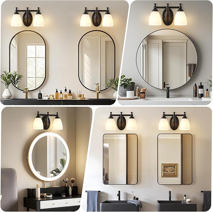 EJIAXIN 2 Lights Bathroom Vanity Light - Image 6