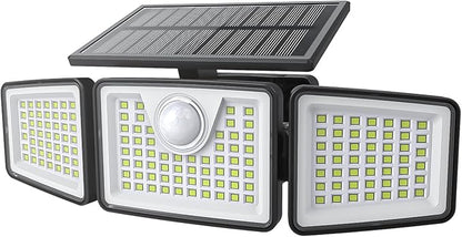 daphino 2500LM Solar Lights Outdoor by ChargebySunLightUpHome