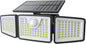 daphino 2500LM Solar Lights Outdoor by ChargebySunLightUpHome