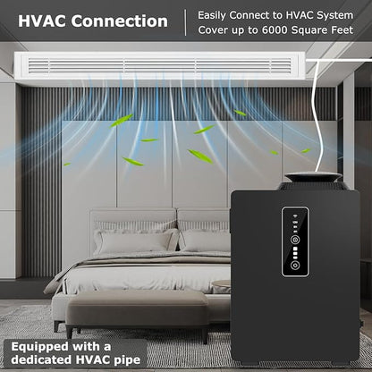 2026 Upgraded 1000ML HVAC Scent Diffuser Machine Kit, Includes 2 Premium Oils - Image 6