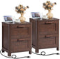 Joaxswe Farmhouse Nightstand Set of 2 by Joaxswe