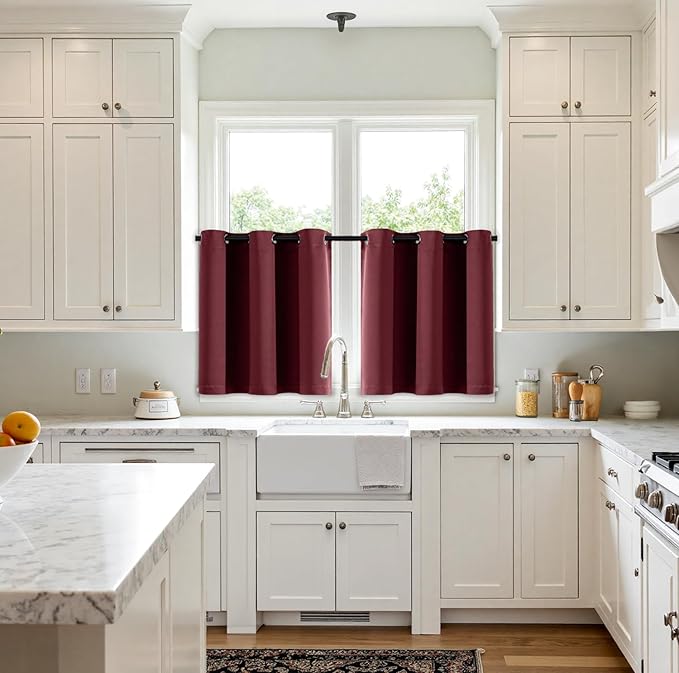 MIULEE Short Curtains for Windows - Image 2
