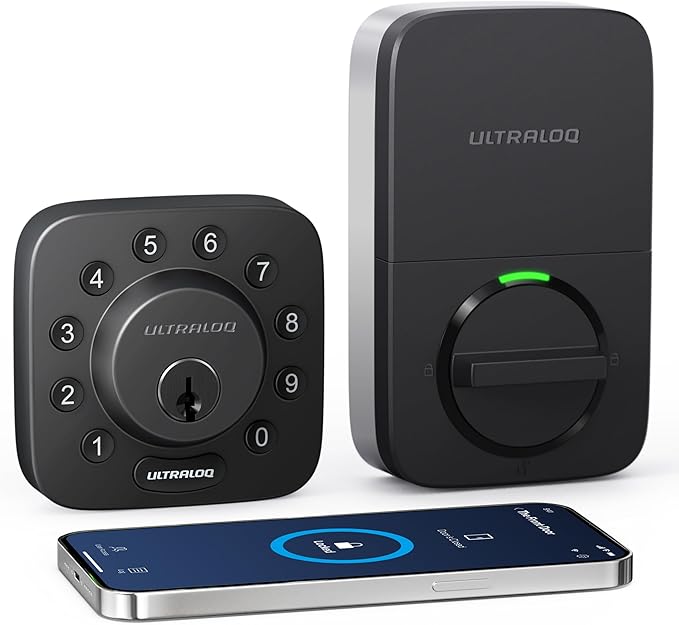 ULTRALOQ U-Bolt Smart Lock, 5-in-1 Keyless Entry Door Lock by ULTRALOQOfficialStore