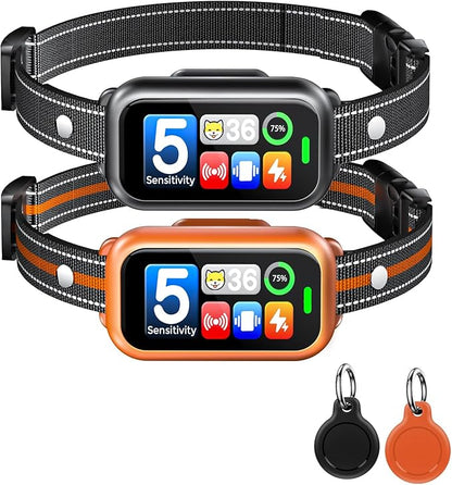 2 Pack Dog Bark Collar for Large Medium Small Dogs, 1s Fast Stop Barking - Image 9