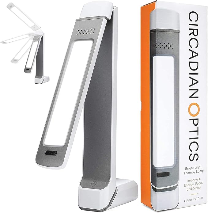Circadian Optics Lumos 2.0 Bright Light Therapy Desk Lamp | As Seen On Shark by CircadianOptics