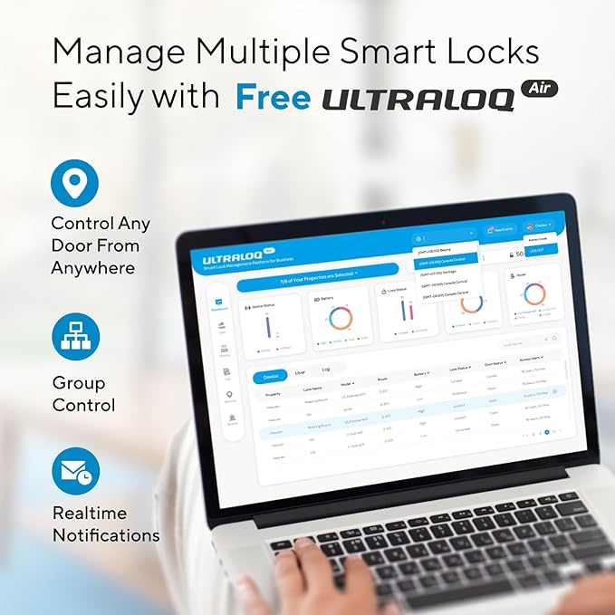ULTRALOQ U-Bolt Pro WiFi Smart Lock - Image 8