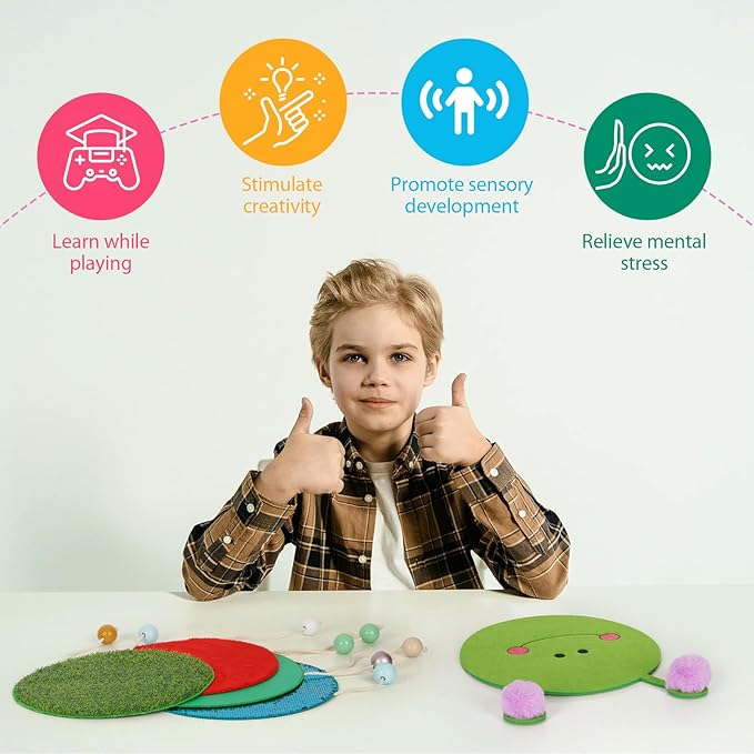 Sensory Wall Panel for Kids, Sensory Toys for Wall ＆ Floor, Sensory Mats for - Image 5