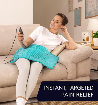 GENIANI Electric Heating Pad for Back Pain & Cramps Relief, Electric Throw - Image 8