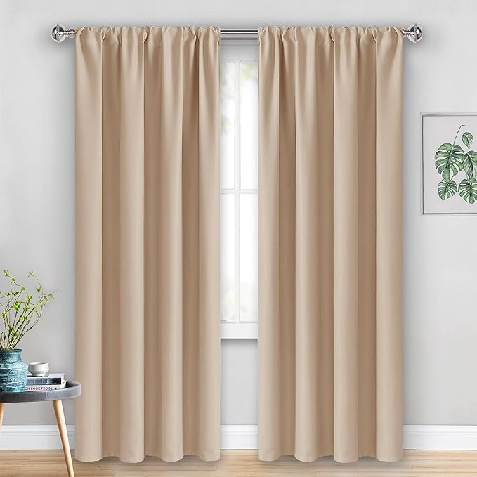 JIUZHEN Blackout Curtains for Bedroom - Image 7