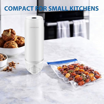 Handheld Vacuum Sealer for Food Storage, Cordless Mini Vacuum Pump - Image 3