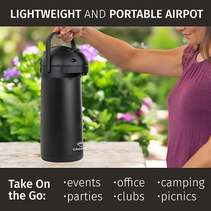Airpot Coffee Dispenser With Pump, 36 Hours Cold - Image 9