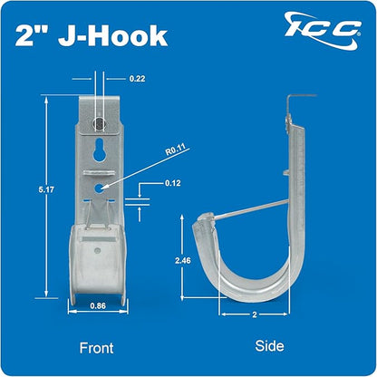 ICC Ceiling Mount J Hook 2” - Image 9
