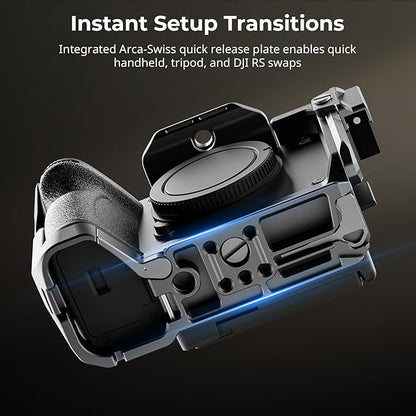 SMALLRIG Cage for Sony FX2, HawkLock Quick Release Camera Cage Kit for Sony - Image 6