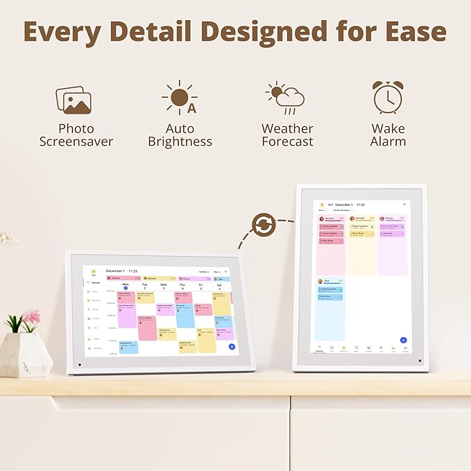 Digital Touchscreen Calendar 10.1 Inch – Interactive Electronic Calendar & - Image 8