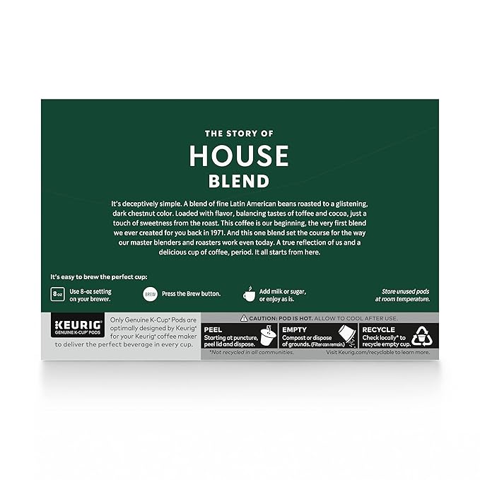 Starbucks K-Cup Coffee Pods, Medium Roast Coffee, House Blend - Image 8