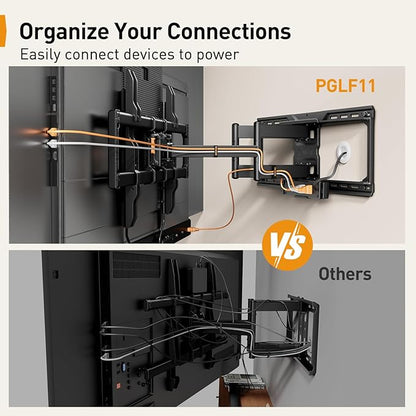 Perlegear Full Motion TV Wall Mount - Image 3