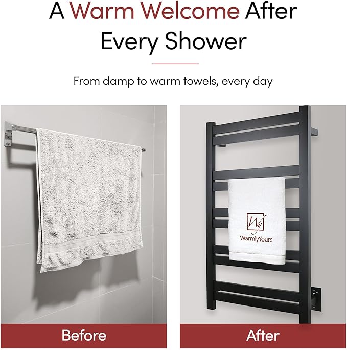 WarmlyYours Heated Towel Warmer - Image 7