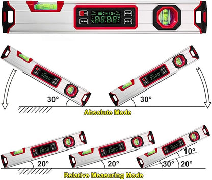 eOUTIL 15.7-Inch Digital Torpedo Level & Angle Finder – IP54 Waterproof - Image 3