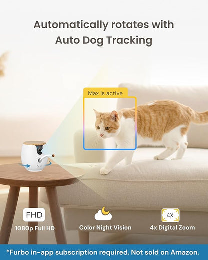 Furbo 360° Cat Camera + Mini 360° Cam 2-Camera Bundle Nanny Subscription: Cat - Image 4