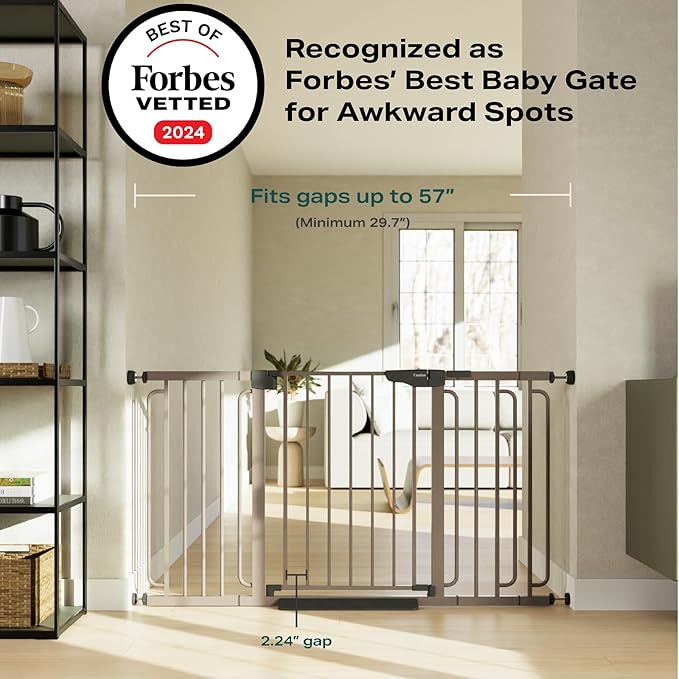 Cumbor 29.7-57" Extra Wide Baby Gate - Image 2