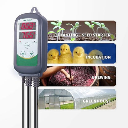 Inkbird WiFi ITC-308 Digital Temperature Controller Thermostat Remote - Image 7