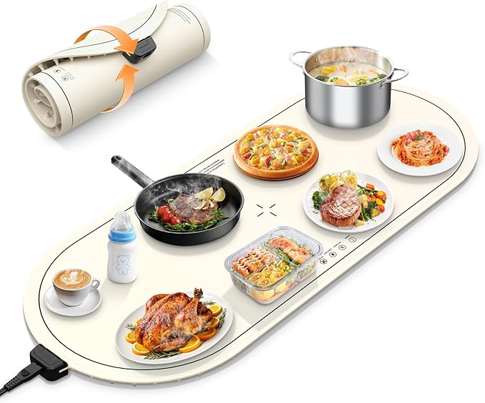 Warming Mat for Food Extra Large, and Daily Use by seenlast