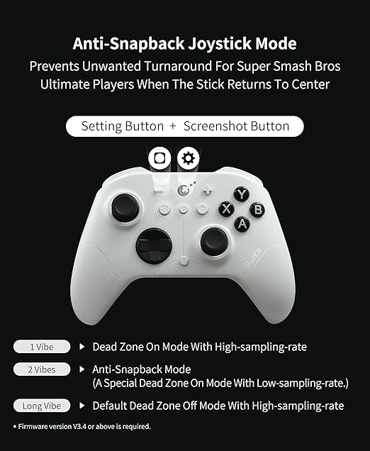 GuliKit ES PRO Fastest Wireless Controller – TMR Anti-Drift&Anti-Snapback - Image 4