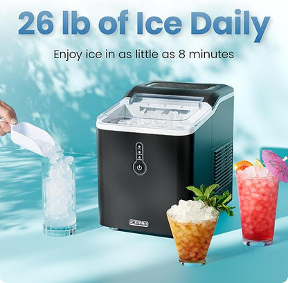 Iceman by Chefman Nugget Ice Maker Countertop, Pebble Ice Maker Machine - Image 2