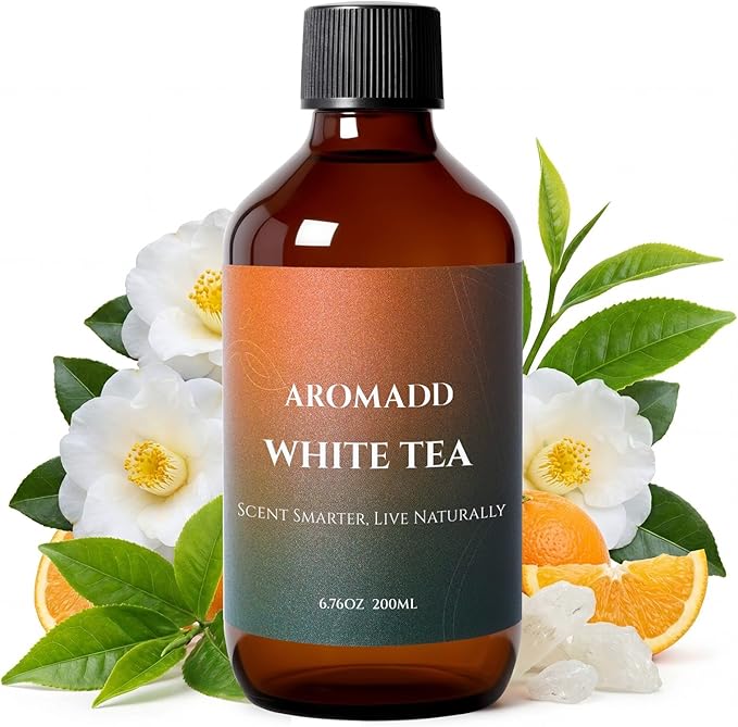 Aromadd White Tea Diffuser Oil Inspired by Luxury Hotel Scent, Essential Oils by Aromadd
