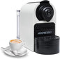 Mixpresso White Espresso Coffee Machine – Compact 1400W Single Serve Coffee by Mixpresso