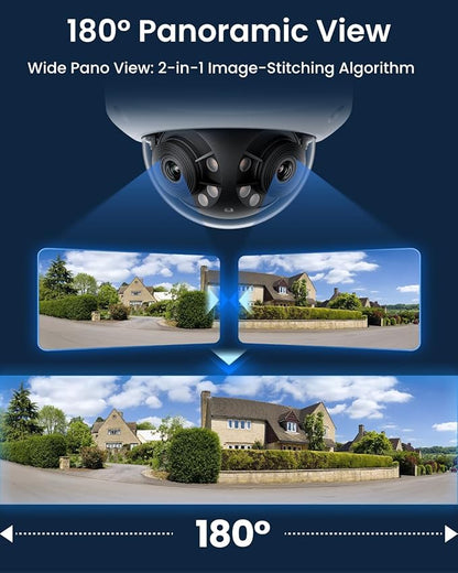 REOLINK Duo 3V PoE, 16MP UHD Dual-Lens PoE Security Camera - Image 2