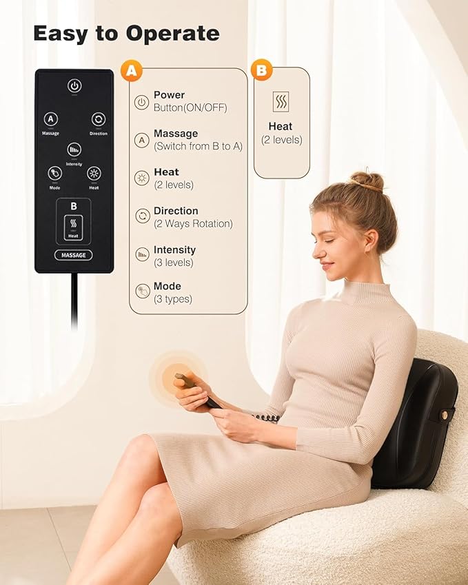 Back Massager with Heat - Image 6