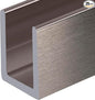 Brixwell SDCD3812BN-XCP25 Brushed Nickel Frameless Shower Door Aluminum Deep by Brixwell