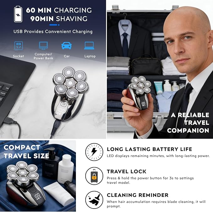 Head Shavers for Bald Men - Image 3