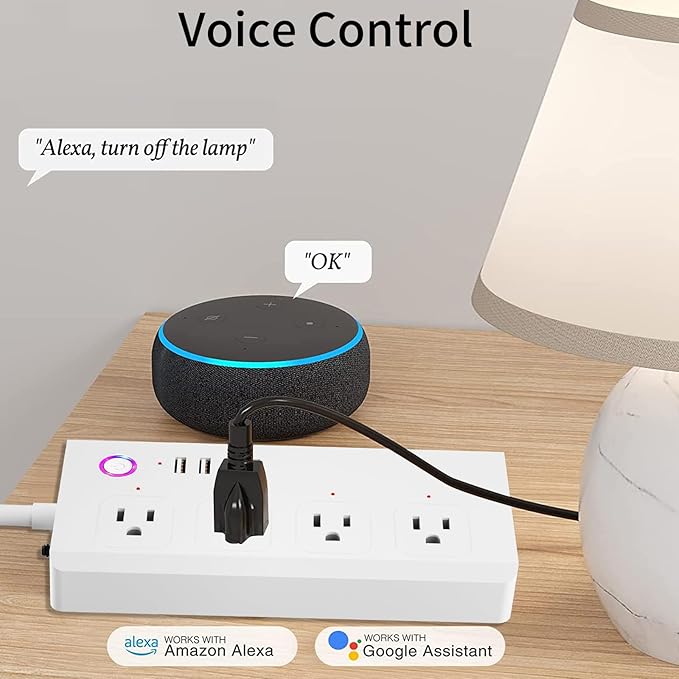 UseeLink WiFi Smart Power Strip, Surge Protector - Image 3