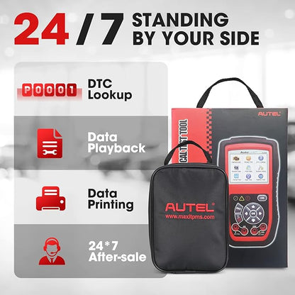 Autel AL539B OBD2 Scanner, 3-in-1 Code Reader Battery Tester Avometer - Image 8