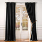 Lazzzy Velvet Blackout Extra Long Curtains Thermal Insulated Room Window Drapes by Lazzzy