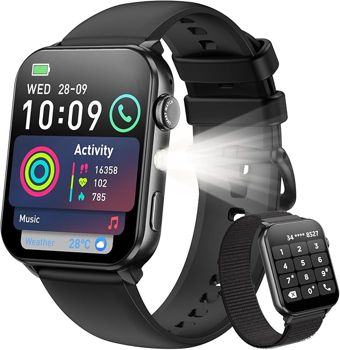Blackview Smart Watch for Men Women, 1.91" HD Touchscreen Fitness Watch by Blackview