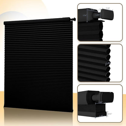 Boolegon No Drill Motorized Cellular Blinds - Image 8