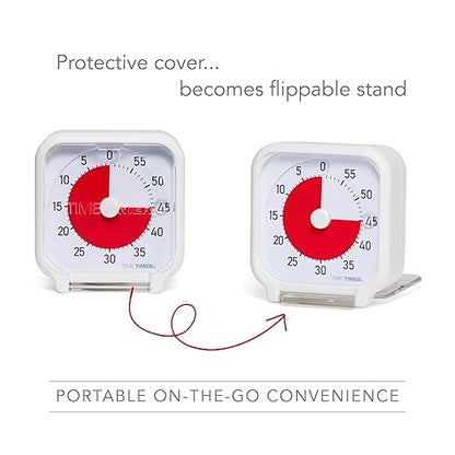 Time Timer 3 Inch Visual Timer – 60-Minute Quiet Portable Countdown Timer - Image 3