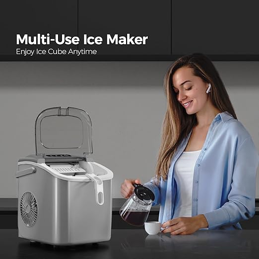 Crzoe Countertop Ice Maker Machine - Image 5