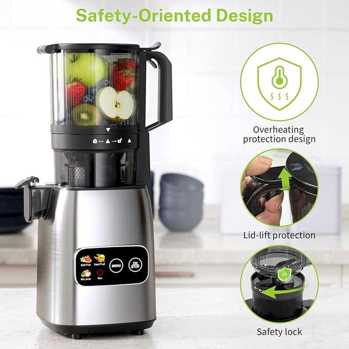Kndko Juicer Machines, Slow Masticating juicer - Image 9