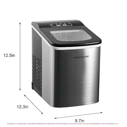 Frigidaire Compact Countertop Ice Maker, Makes 26 Lbs. of Bullet Shaped Ice - Image 5