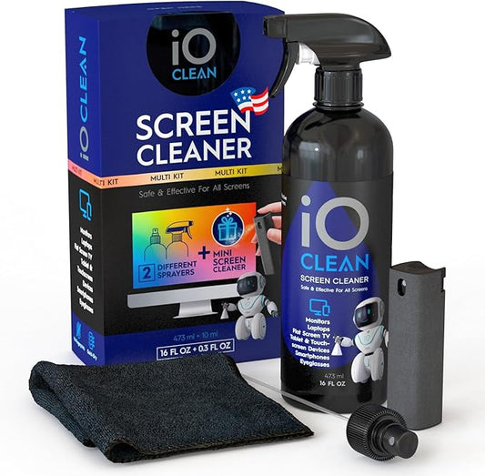 Screen Cleaner Spray – Best Large Cleaning Kit by iOCLEAN