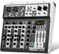 4 Channel Audio Interfacer DJ Mixer Sound Board 16-Bit DSP Effect USB Audio by RiworalAudio